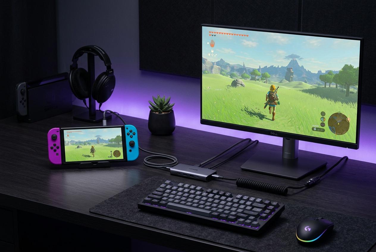 Docks & Hubs category - browse 10 handheld gaming products